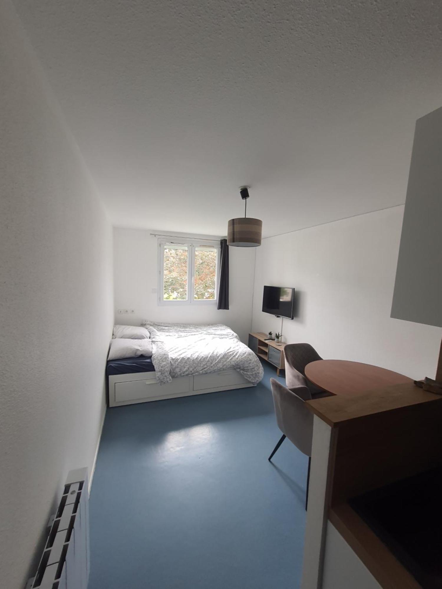 Studio Dans Residence Gauguin Pour Location Courte Duree Et Etudiants Parking Gratuit Gières Exteriér fotografie